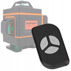 Heckermann lasernivoo 4DL pult hind ja info | Lülitid ja pistikupesad | kaup24.ee