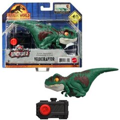 Динозавр-велоцираптор Jurassic World Uncaged Click Tracker цена и информация | Игрушки для мальчиков | kaup24.ee