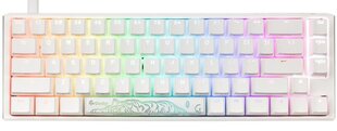 Игровая клавиатура Ducky ONE 3 Classic Pure White SF 65% RGB Hot-Swap, US, MX Clear Switch цена и информация | Клавиатуры | kaup24.ee