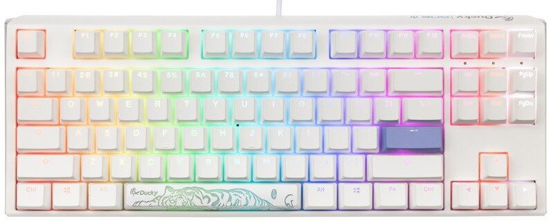 Ducky ONE 3 Classic TKL RGB US MX Brown Switch hind ja info | Klaviatuurid | kaup24.ee