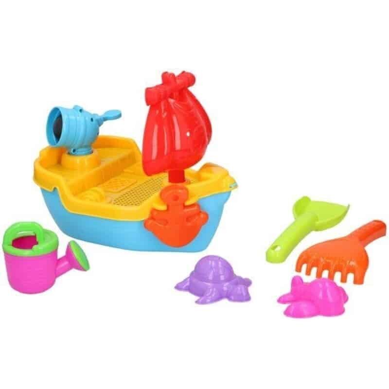 Liivakasti mänguasjakomplekt Tornado Toys Laev, 10 tk hind ja info | Mänguasjad (vesi, rand ja liiv) | kaup24.ee