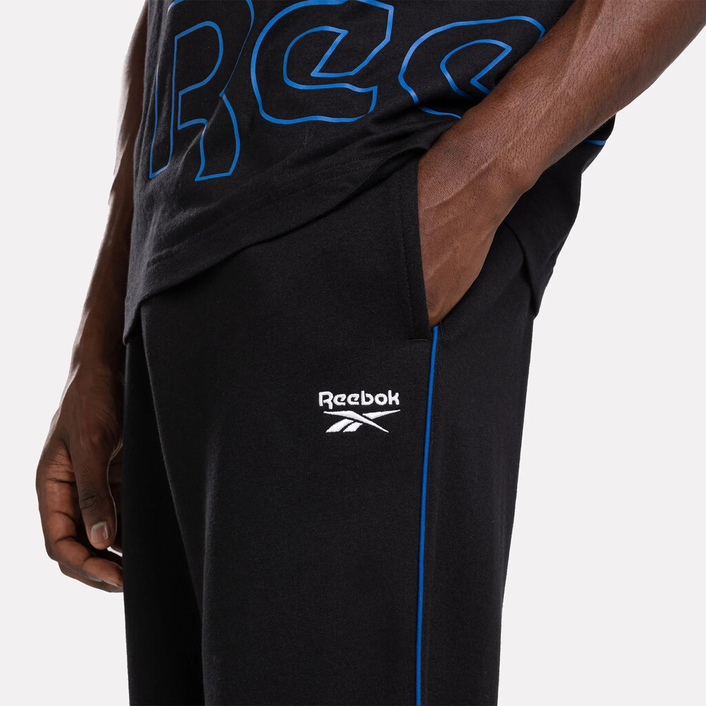 Reebok Spordipüksid Identity Vintage Sport Pants Black hind ja info | Meeste spordiriided | kaup24.ee