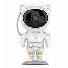 Звездный проектор астронавта с дистанционным управлением цена и информация | Праздничные декорации | kaup24.ee