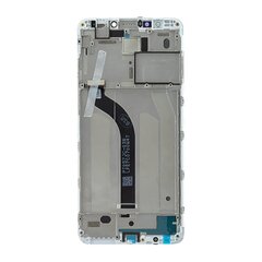LCD Display + Touch Unit + Front Cover for Xiaomi Redmi 5 White цена и информация | Запчасти для телефонов и инструменты для их ремонта | kaup24.ee