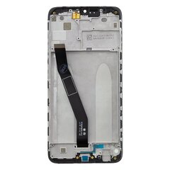 LCD Display + Touch Unit + Front Cover for Xiaomi Redmi 8 Black (No Logo) цена и информация | Запчасти для телефонов и инструменты для их ремонта | kaup24.ee