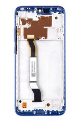 LCD Display + Touch Unit + Front Cover for Xiaomi Redmi Note 8T Blue цена и информация | Запчасти для телефонов и инструменты для их ремонта | kaup24.ee