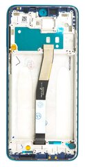 LCD Display + Touch Unit + Front Cover for Xiaomi Redmi Note 9 Pro|9S|9 Pro Max Aurora Blue цена и информация | Запчасти для телефонов и инструменты для их ремонта | kaup24.ee