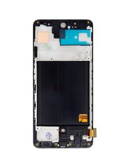 LCD display + Touch Unit + Front Cover Samsung A515 Galaxy A51 Black цена и информация | Запчасти для телефонов и инструменты для их ремонта | kaup24.ee