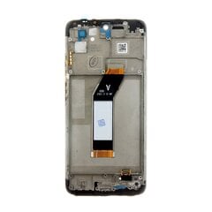 LCD Display + Touch Unit + Front Cover for Xiaomi Redmi 10 2022 Black цена и информация | Запчасти для телефонов и инструменты для их ремонта | kaup24.ee