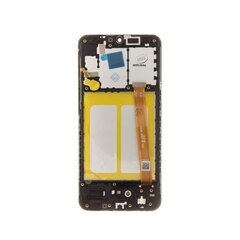 LCD display + Touch Unit + Front Cover Samsung A202 Galaxy A20e Black цена и информация | Запчасти для телефонов и инструменты для их ремонта | kaup24.ee