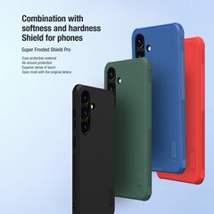 Nillkin Super Frosted PRO Back Cover for Xiaomi 14 Ultra Deep Green цена и информация | Чехлы для телефонов | kaup24.ee