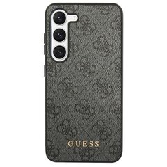 Guess GUHCS24LG4GFGR S24 Ultra S928 czarny|black hardcase 4G Metal Gold Logo цена и информация | Чехлы для телефонов | kaup24.ee