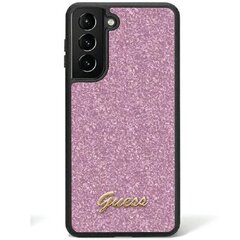 Guess GUHCS24SHGGSHU S24 S921 fioletowy|purple hardcase Glitter Script цена и информация | Чехлы для телефонов | kaup24.ee