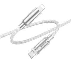 Borofone Cable BU40 Advantage - USB to Type C - 3A 1,2 metres grey цена и информация | Кабели для телефонов | kaup24.ee