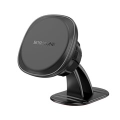 Borofone Car holder BH103 Cloud magnetic, stick-on base black цена и информация | Держатели для телефонов | kaup24.ee