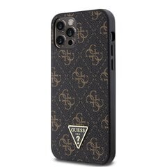 Guess PU Leather 4G Triangle Metal Logo Case цена и информация | Чехлы для телефонов | kaup24.ee