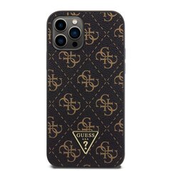 Guess PU Leather 4G Triangle Metal Logo Case цена и информация | Чехлы для телефонов | kaup24.ee