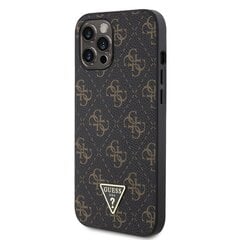 Guess PU Leather 4G Triangle Metal Logo Case цена и информация | Чехлы для телефонов | kaup24.ee