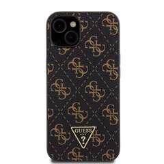 Guess PU Leather 4G Triangle Metal Logo Case hind ja info | Telefoni kaaned, ümbrised | kaup24.ee