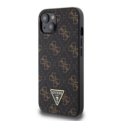 Guess PU Leather 4G Triangle Metal Logo Case hind ja info | Telefoni kaaned, ümbrised | kaup24.ee