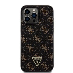 Guess PU Leather 4G Triangle Metal Logo Case цена и информация | Чехлы для телефонов | kaup24.ee