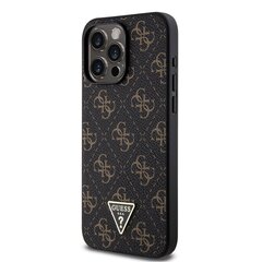 Guess PU Leather 4G Triangle Metal Logo Case цена и информация | Чехлы для телефонов | kaup24.ee