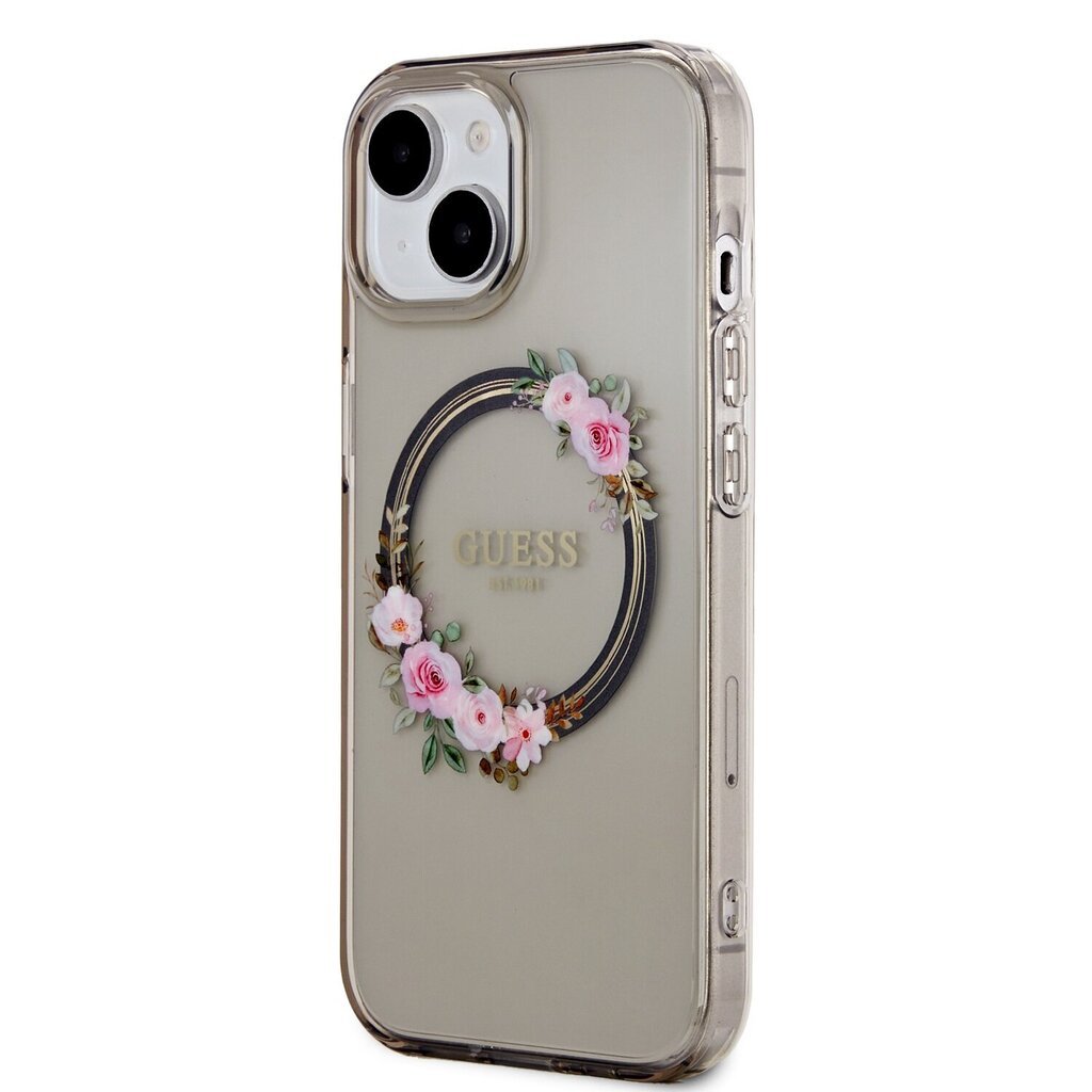 Guess TPU Flowers Ring Glossy Logo hind ja info | Telefoni kaaned, ümbrised | kaup24.ee