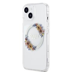 Guess TPU Flowers Ring Glossy Logo hind ja info | Telefoni kaaned, ümbrised | kaup24.ee