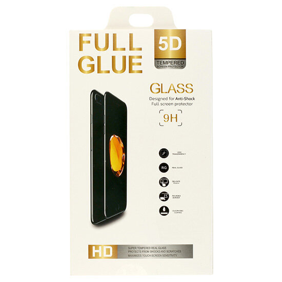 Kaitseklaas 5D full glue Iphone XS MAX hind ja info | Ekraani kaitsekiled | kaup24.ee