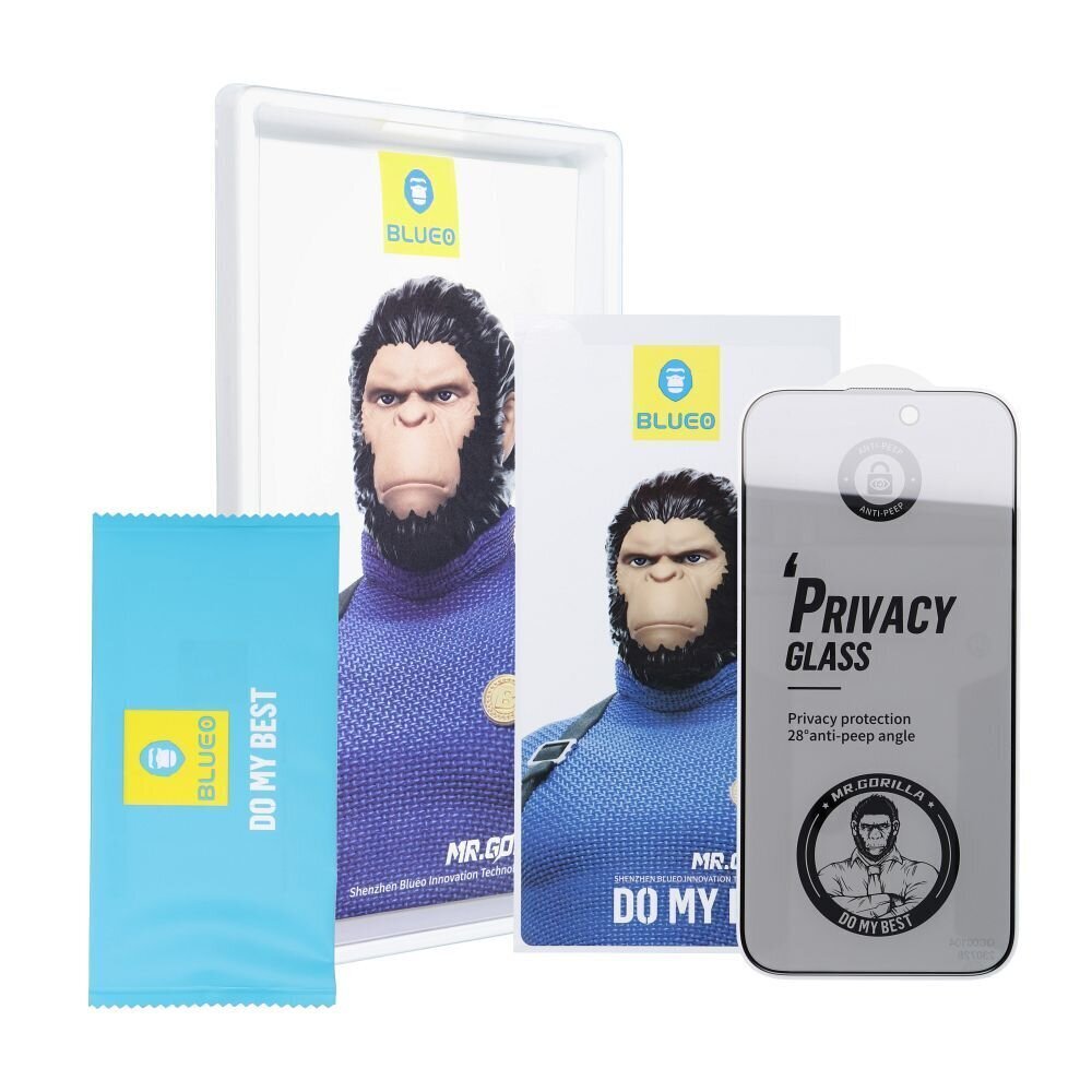 Blueo 5D Mr Monkey Glass цена и информация | Ekraani kaitsekiled | kaup24.ee