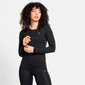 Soojapesu särk Odlo Merino 200 Crew neck l/s W, must hind ja info | Naiste termopesu | kaup24.ee