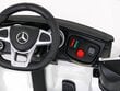 Ühekohaline elektriauto lastele Mercedes Benz GLC63S, valge цена и информация | Laste elektriautod | kaup24.ee