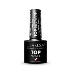CLARESA Top No Wipe 5g Glitter Silver цена и информация | Лаки для ногтей, укрепители для ногтей | kaup24.ee