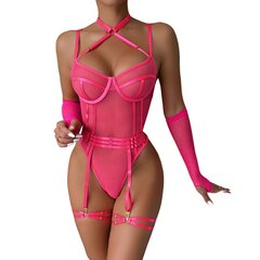 Сексуальное боди Graceful Body, розовое цена и информация | Сексуальное женское белье | kaup24.ee