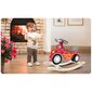 Puidust kiikuv tuletõrjeauto, punane hind ja info | Imikute mänguasjad | kaup24.ee
