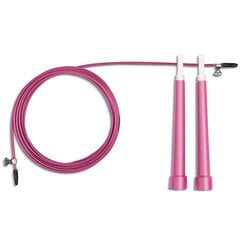 Скакалка Neo sport, розовый цена и информация | Скакалка Tunturi Pro Adjustable Speed Rope | kaup24.ee