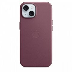 Apple iPhone 15 FineWoven Case with MagSafe - Mulberry MT3E3ZM/A цена и информация | Чехлы для телефонов | kaup24.ee