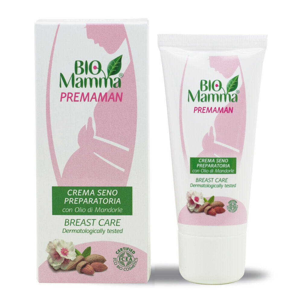 Pinguldav rinnakreem Pilogen Carezza Bio Mamma Breast Care, 50 ml цена и информация | Laste ja ema kosmeetika | kaup24.ee