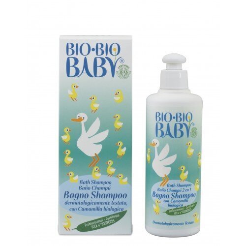 Šampoon-dušigeel lastele Pilogen Carezza Bio-Bio Baby, 250 ml hind ja info | Laste ja ema kosmeetika | kaup24.ee