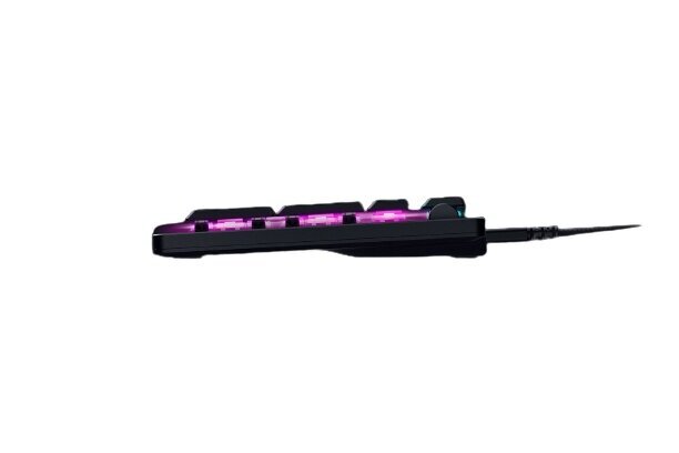 Juhtmega mänguklaviatuur Razer DeathStalker V2, RGB, LED, USB, DE, lineaarne optiline punane lüliti, must цена и информация | Klaviatuurid | kaup24.ee