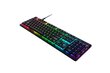 Juhtmega mänguklaviatuur Razer DeathStalker V2, RGB, LED, USB, DE, lineaarne optiline punane lüliti, must цена и информация | Klaviatuurid | kaup24.ee