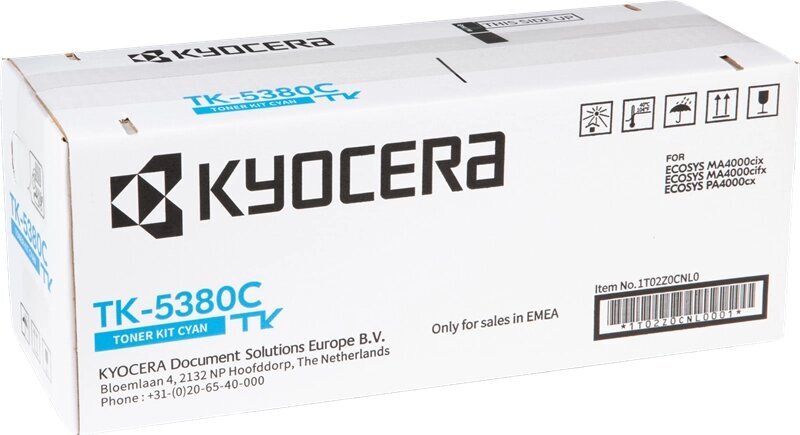 Laserkassett Kyocera TK-5380C (1T02Z0CNL0), sinine цена и информация | Tindiprinteri kassetid | kaup24.ee