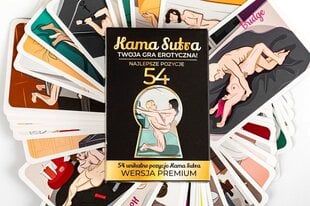 Kaardid Temptation Kama Sutra Premium, 54 tk hind ja info | Erootilised kingitused ja suveniirid | kaup24.ee