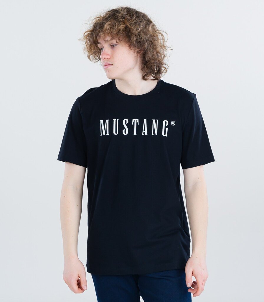 Mustang meeste T-särk, must hind ja info | Meeste T-särgid | kaup24.ee