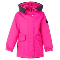 Lenne parka lastele 45 g Emmi 24237*267, fuksia 4741593519888 цена и информация | Куртки, пальто для девочек | kaup24.ee