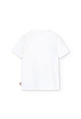 Boboli детская футболка 418137*1111, белый 8445470401339 цена и информация | Рубашки для девочек | kaup24.ee