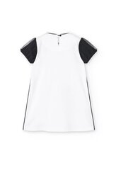 Платье для девочек Boboli 728478*1100, белый/черный 8445470447672 цена и информация | Платья для девочек | kaup24.ee