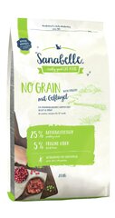 Sanabelle tundlikule seedesüsteemile No Grain Poultry, 2 kg hind ja info | Kuivtoit kassidele | kaup24.ee