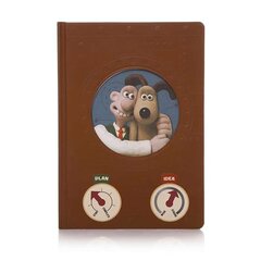 Блокнот Wallace & Gromit, А5 цена и информация | Тетради и бумажные товары | kaup24.ee