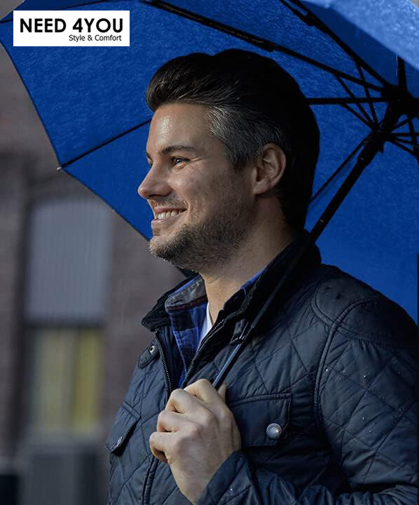 Automaatne vihmavari Need 4You, sinine hind ja info | Meeste vihmavarjud | kaup24.ee